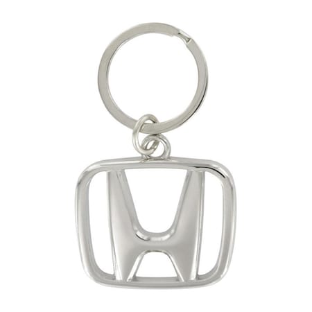 Homecare Products Honda Metal Silver Decorative Key Chain, 3PK HO2738825